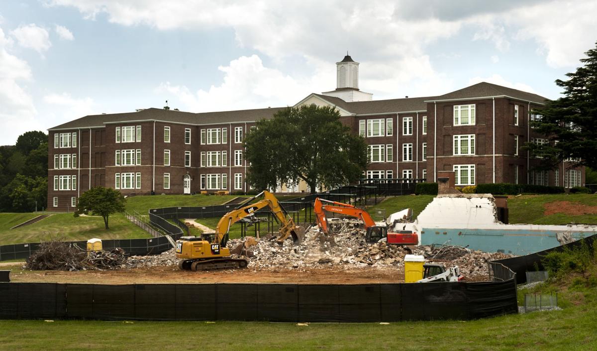 60year old gym at Wiley Middle School is torn down Local News