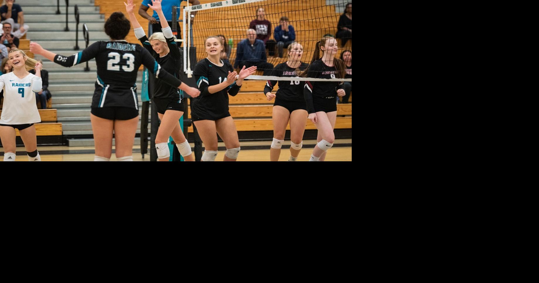NCHSAA state volleyball tournament scores and pairings