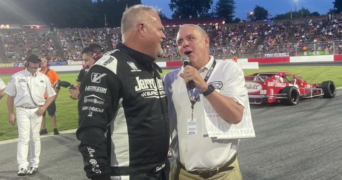 Chris Fleming wins the first 25-lapper on Saturday night