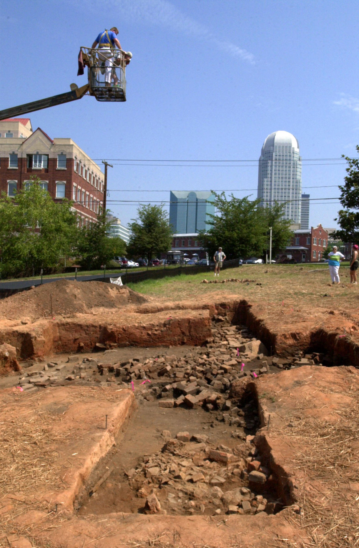 Old Salem archaeologist Mo Hartley Galleries