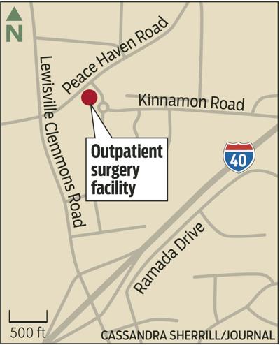 wake forest baptist clemmons journalnow outpatient facility surgery map