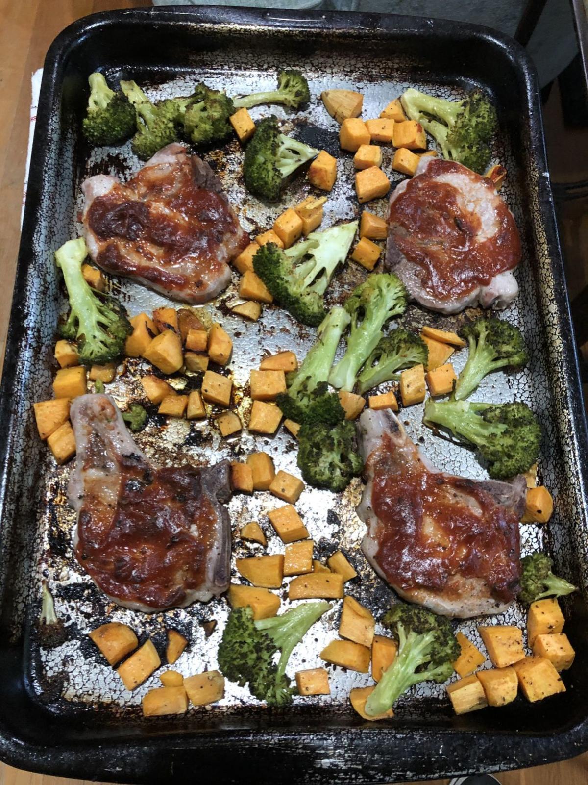 Sheetpan suppers cook a whole meal in the oven, make for quick cleanup