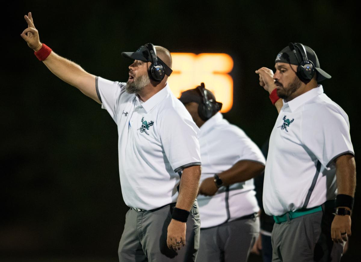 Josh Mcgee And Four Assistants On His Reagan Staff Played Under Russell Stone At West Forsyth A Friday Game Against Hickory Will Be A Reunion High School Journalnow Com