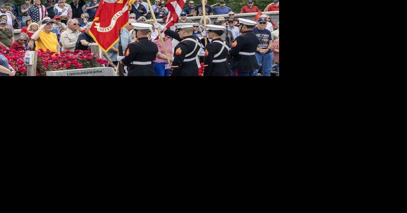 See photos of the Memorial Day ceremony at Carolina Field of Honor in Kernersville