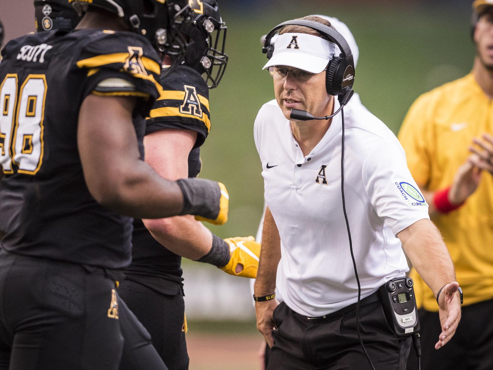 Louisiana S Coach Was Part Of A Famous Play In App State Football