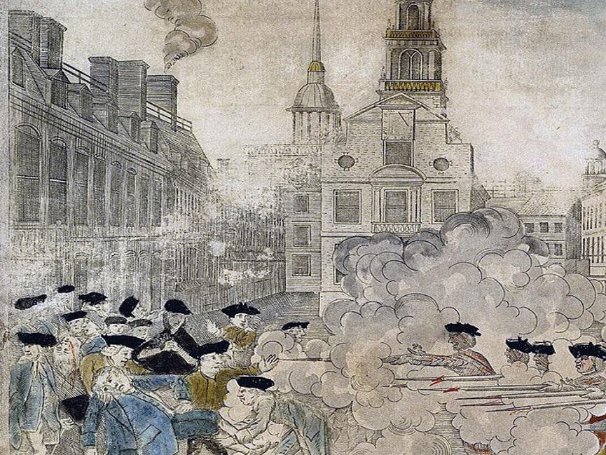 Randell Jones The Boston Massacre 1770 Columnists