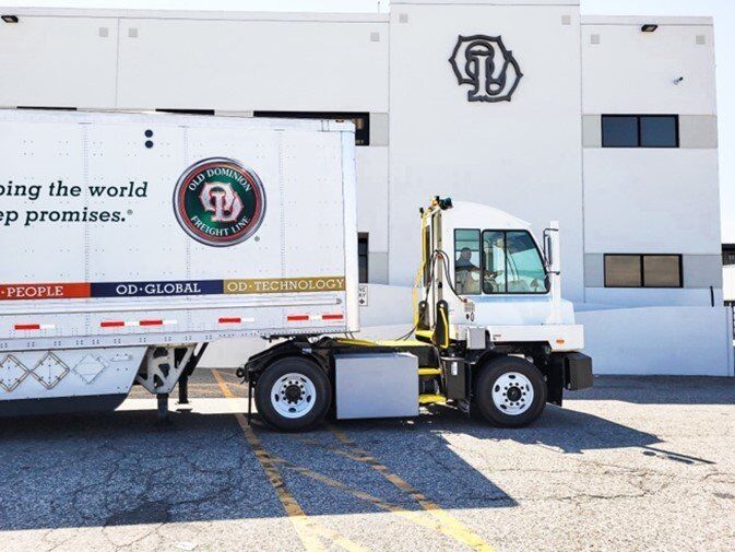 Old Dominion Freight Line Take Electric Vehicle Step With Terminal Trailer