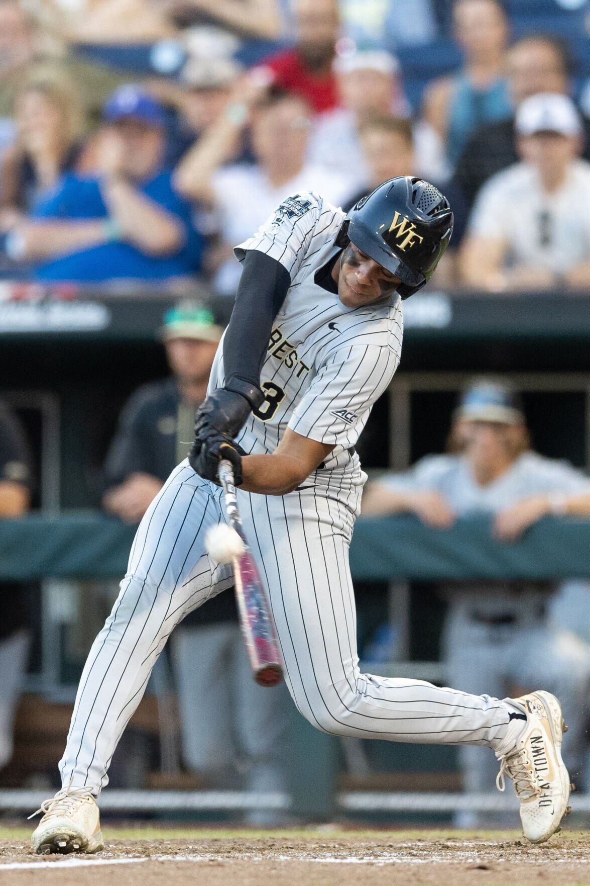 LSU's Tommy White hits walk-off home run in 11th inning to down Wake Forest  in CWS classic