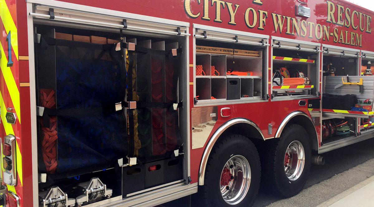 WinstonSalem Fire Department unveils heavy rescue truck Local News