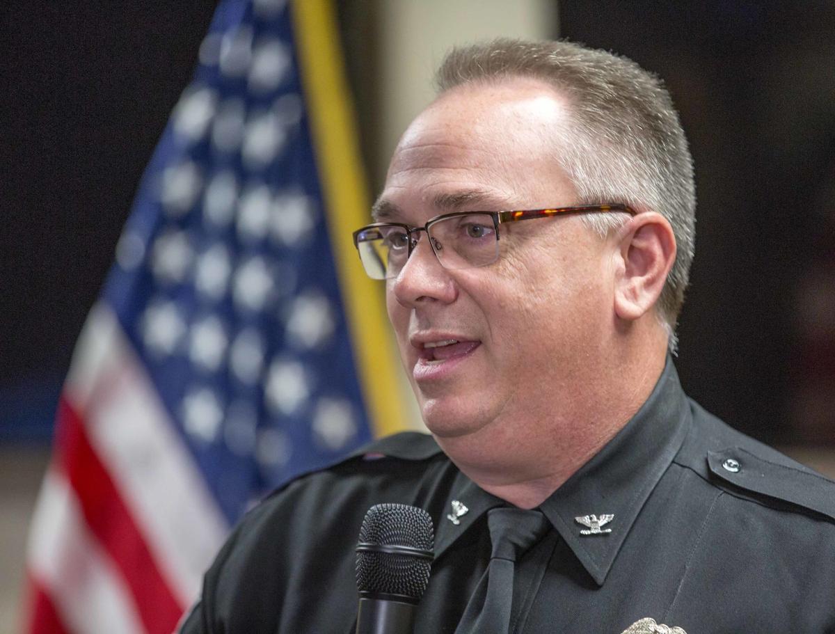 Greensboro Police Chief Wayne Scott announces his retirement