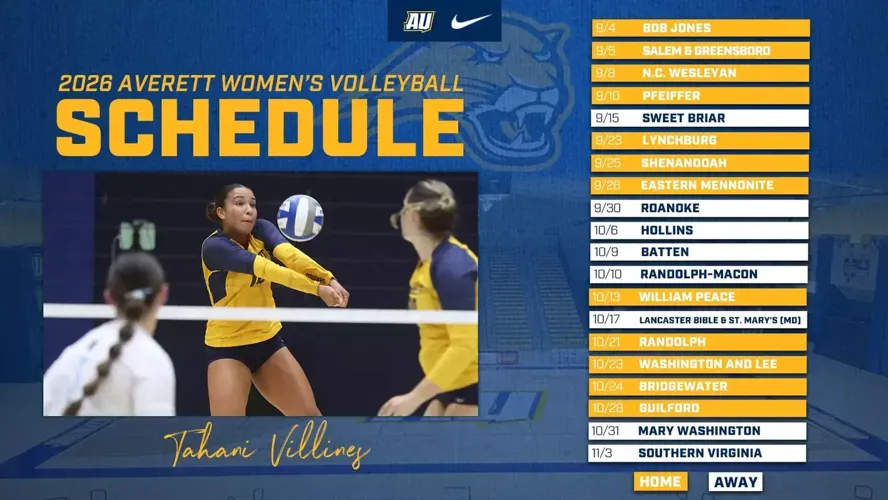Women’s volleyball unveils 2026 schedule with times