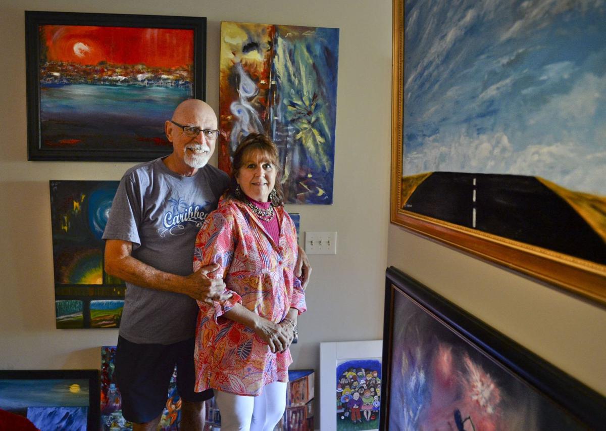 Painting Together Couple S Art Important Part Of Their Relationship Arts Journalnow Com