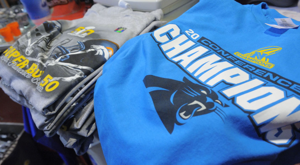 Carolina fans show up in full force for Panthers gear in local stores ...