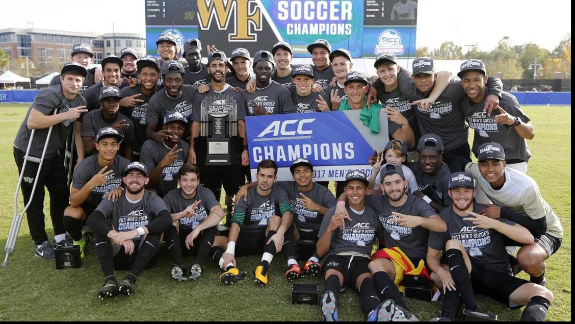 Wake Forest men's soccer team wins ACC title again WFU