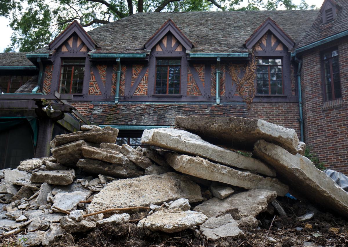 Restoring glory to gardens at historic house made famous by 'Hoarders