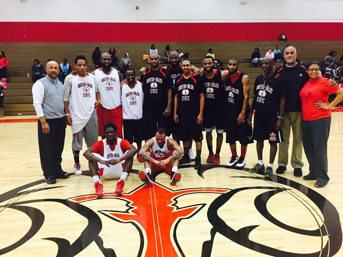 WSSU Legacy Weekend gets started with alumni basketball game Winston