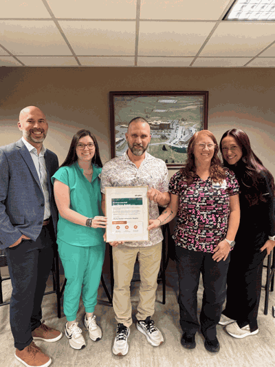 Wythe County Community Hospital Earns Gold Environmental Excellence Award