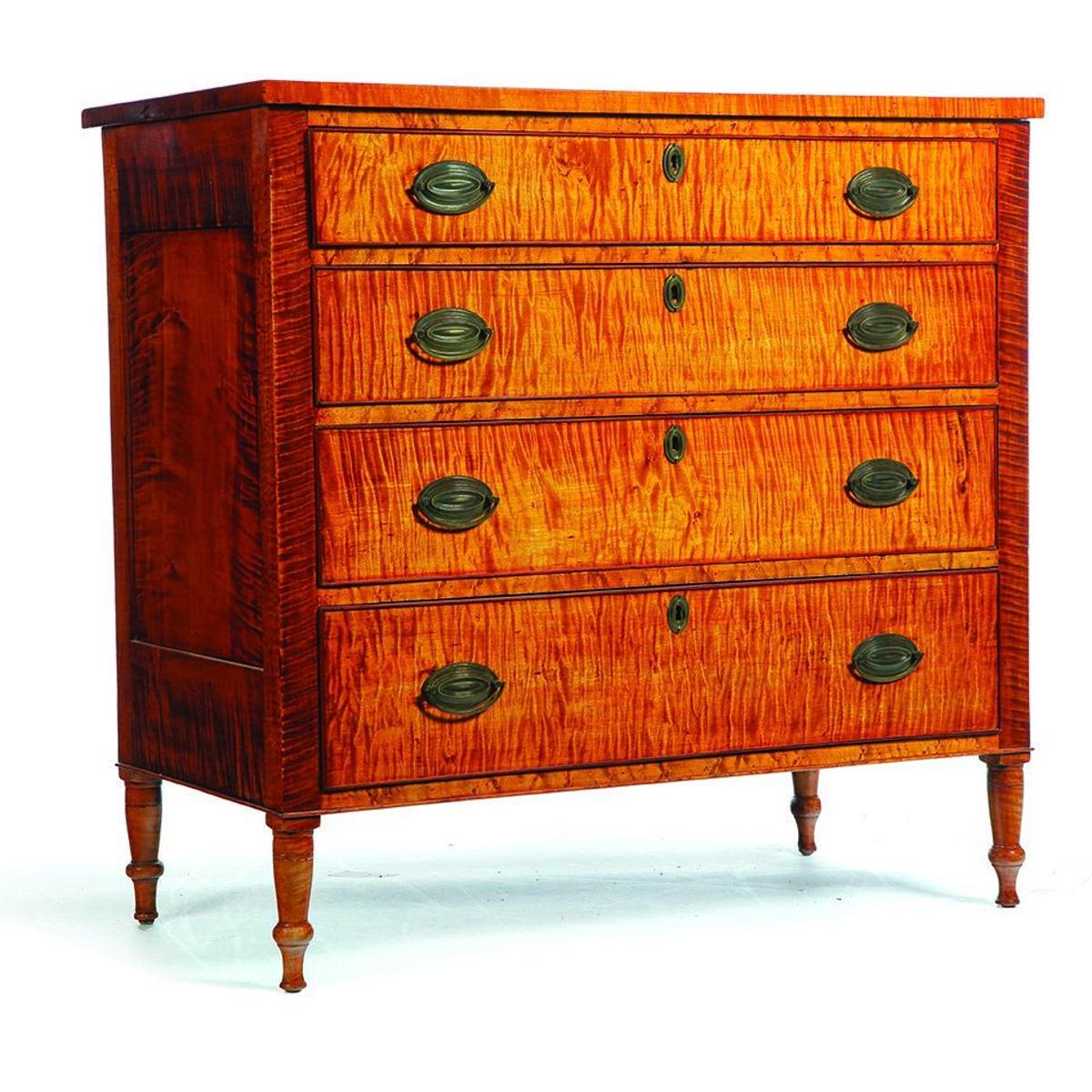 Kovels Bargains Are Out There For Curly Maple Furniture Food