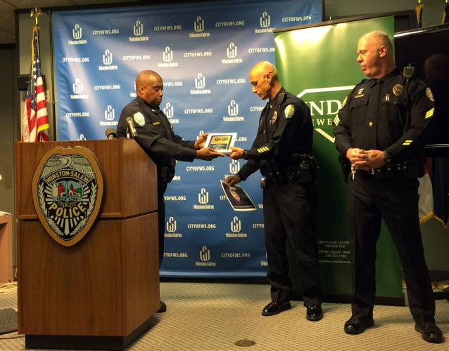 WinstonSalem Police Department recognizes 2 officers for saving a life