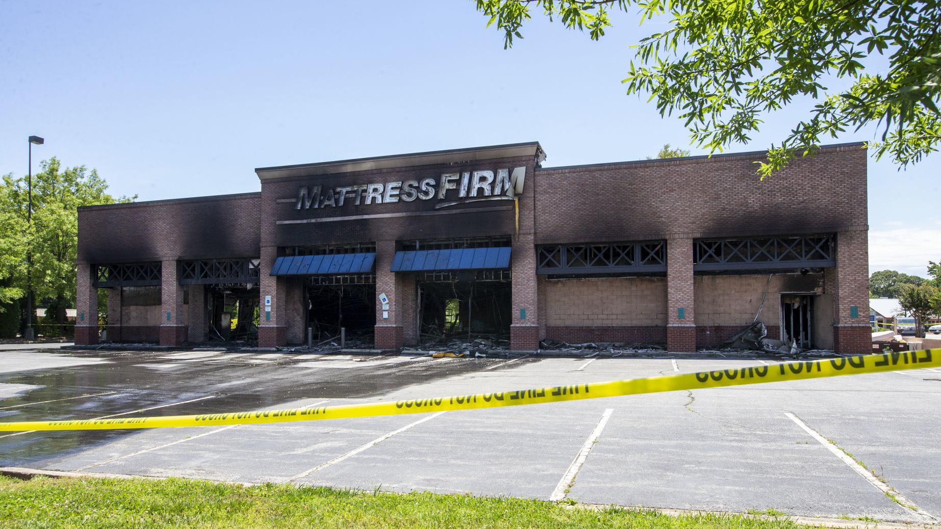 Watch Now Suspicious Fires In Greensboro Destroy A Mattress Store On Lawndale Drive And Cause Damage To Guilford County Courthouse Crime News Journalnow Com