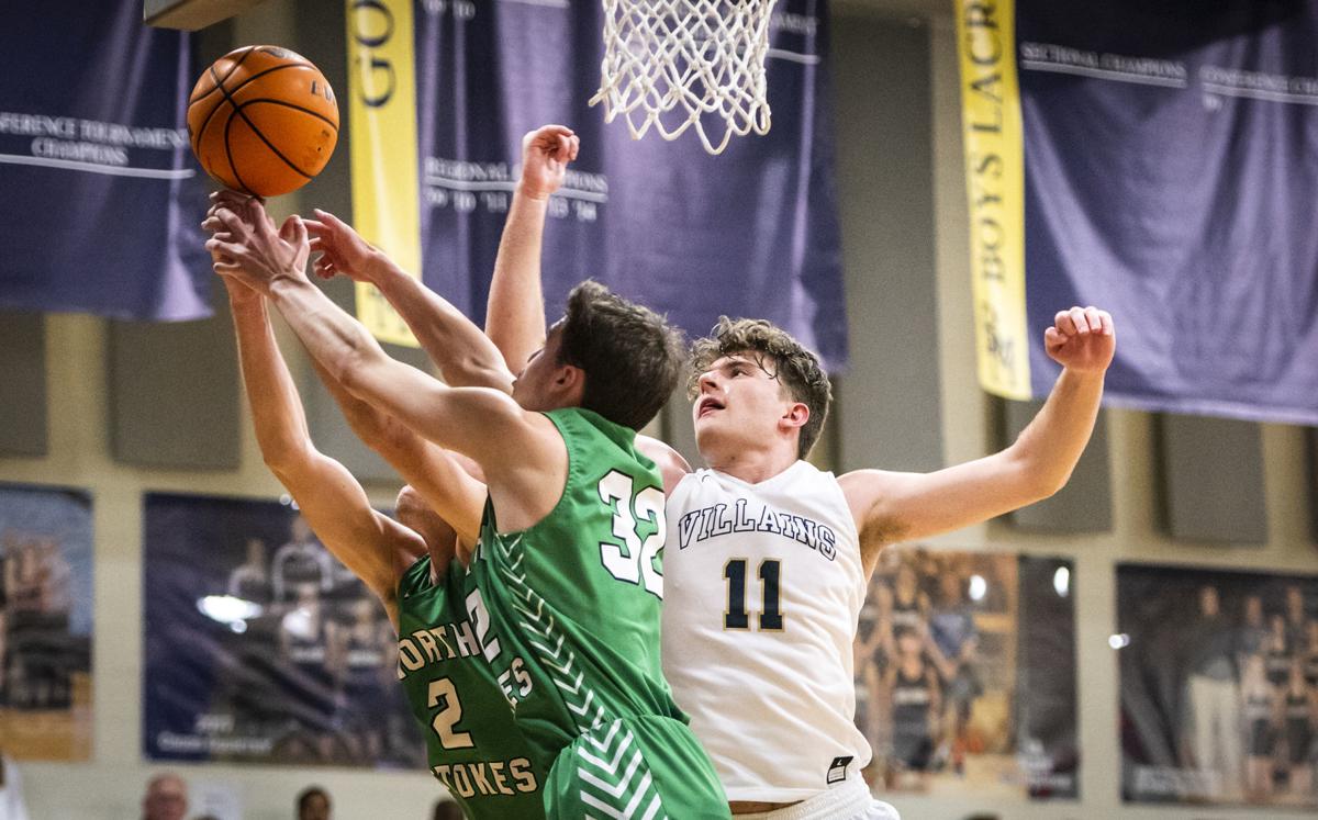 North Stokes Knocks Off Bishop Mcguinness In Kernersville It Was The Vikings First Win Against The Villains Since The 2010 11 Season High School Journalnow Com