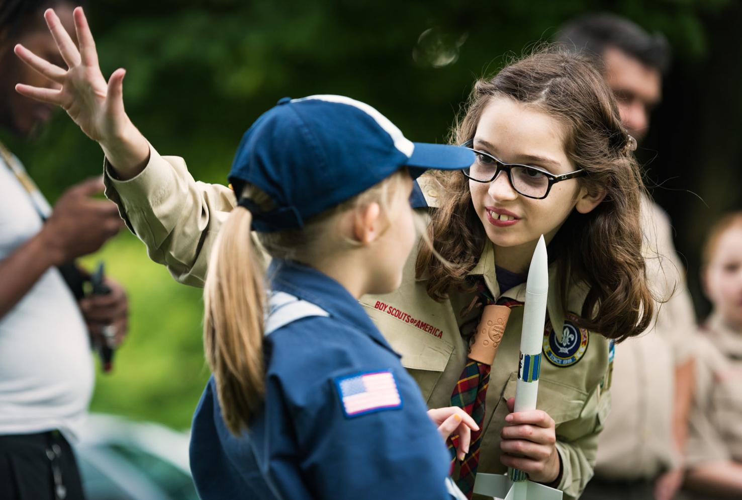 Photos Girls join Cub Scouts for the first time in WinstonSalem