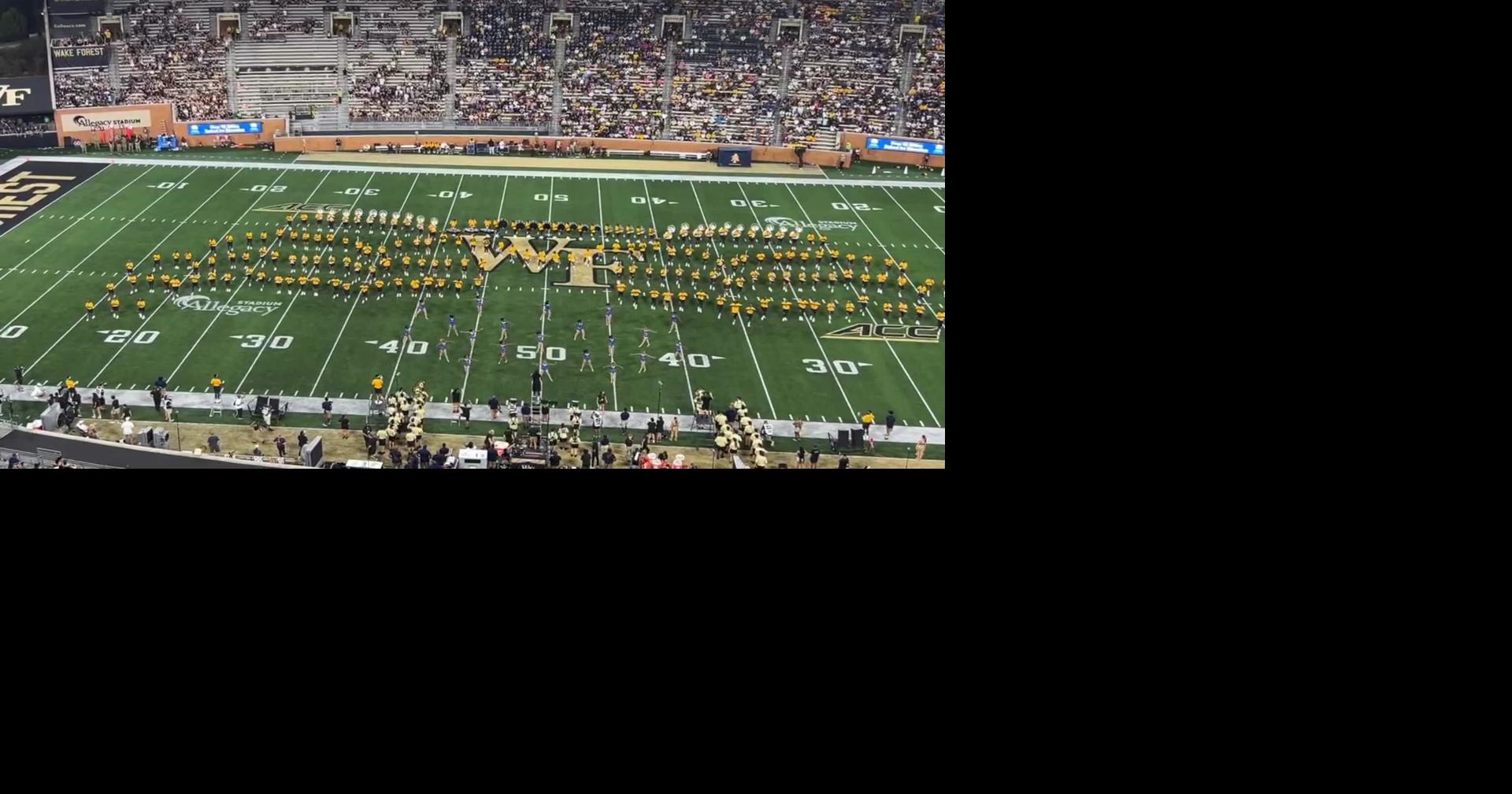 Wake Forest and NCAT Halftime performance