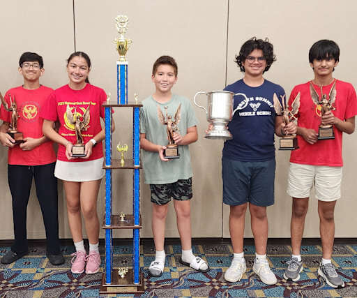 Brown Summit Middle School Crowned National Quiz Bowl Champions!
