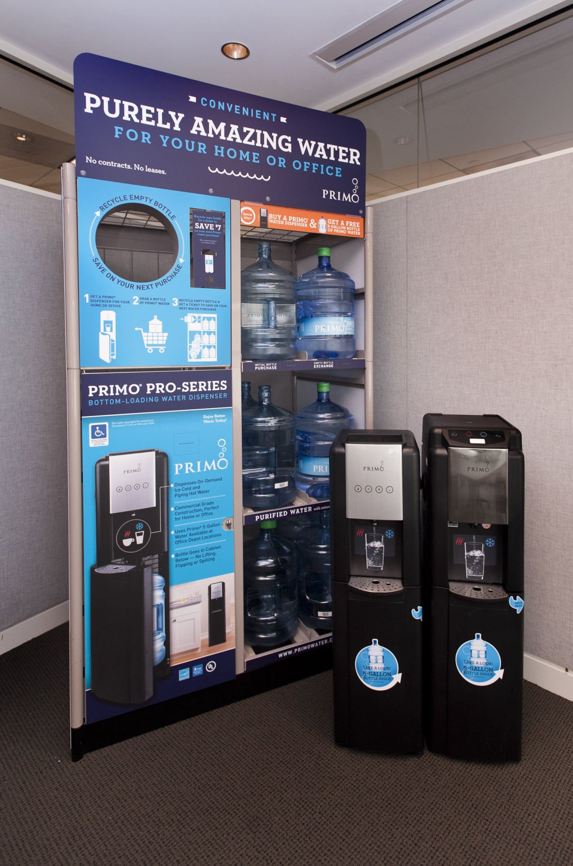 primo water dispenser not dispensing water