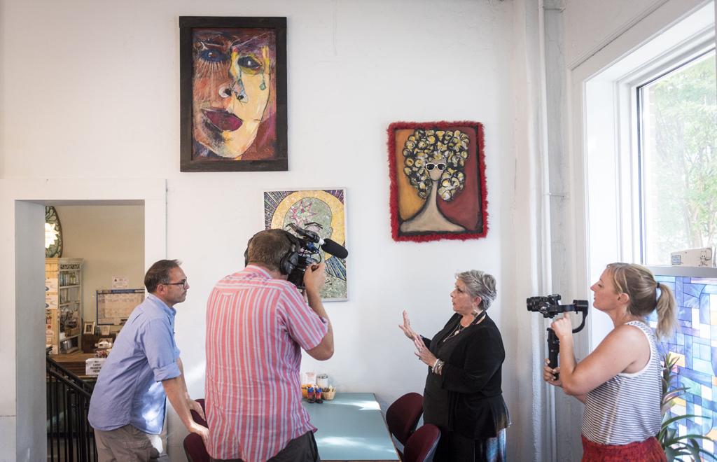 Painting The Town With Eric Dowdle Films At Mary S Gourmet Diner