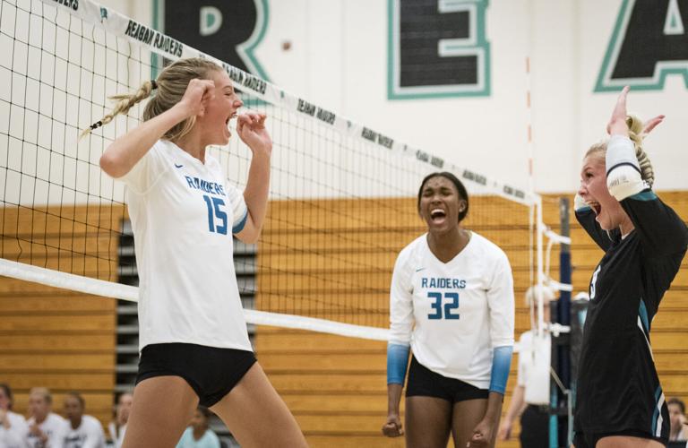 Gabrielle Nichols, Ellyson Randolph spark Reagan volleyball