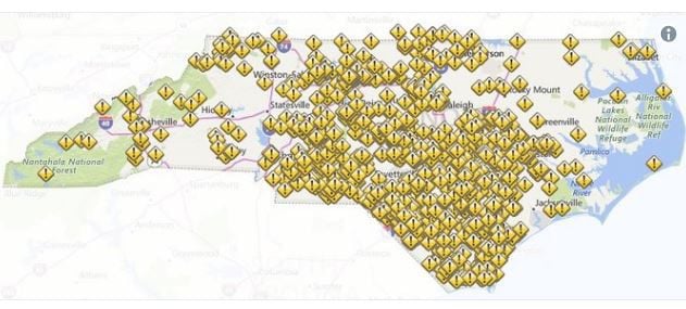 Don’t Trust GPS Navigation Apps In Eastern NC, You Risk Being Guided To ...
