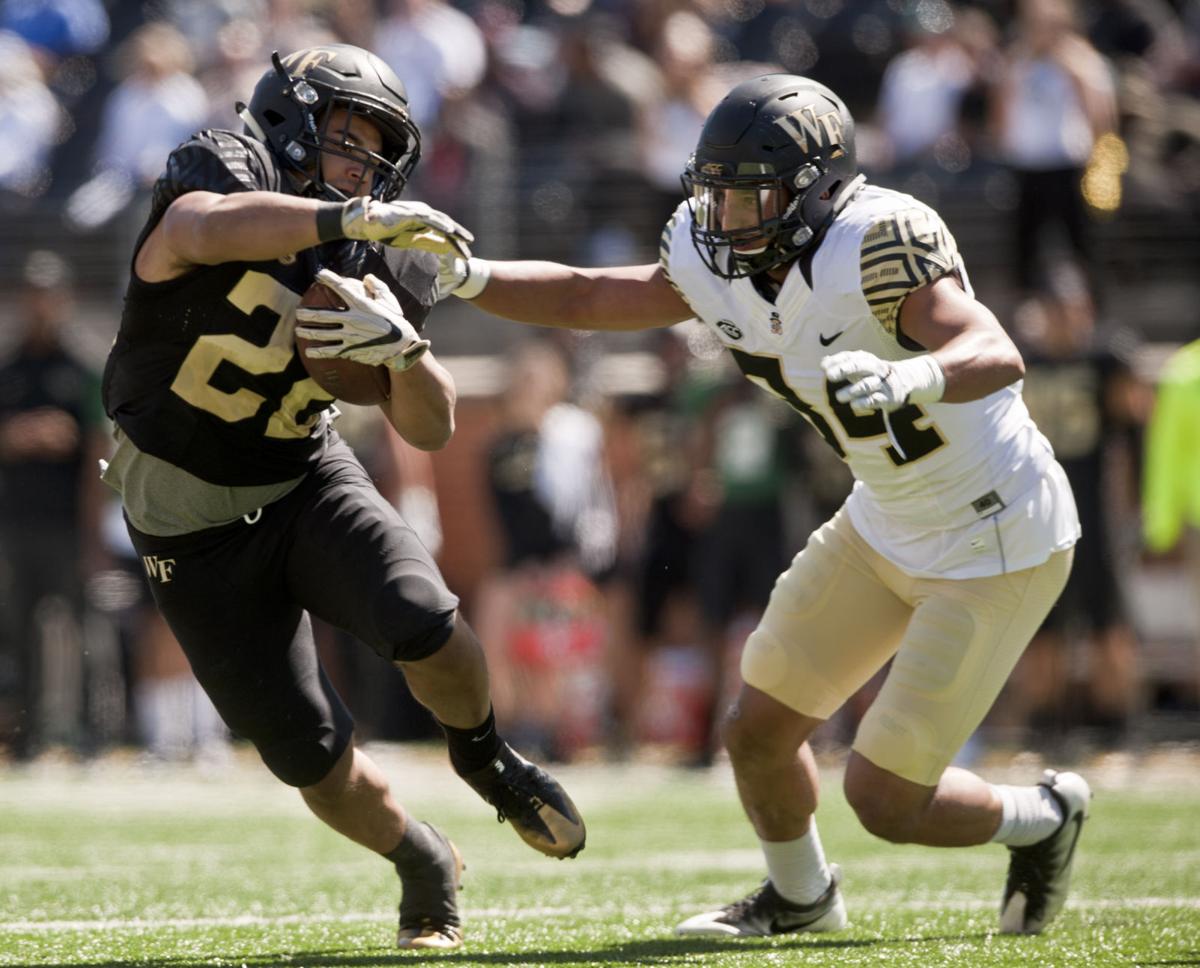 Explosive plays carried the Day for Wake Forest's offense in spring
