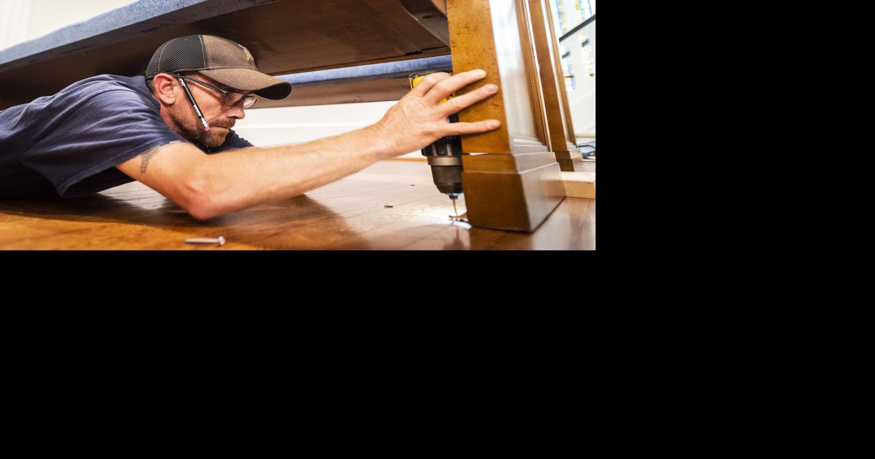 Photos Restoration Project at Kernersville Moravian