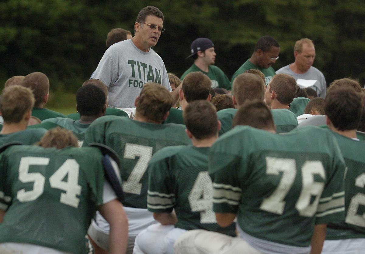 Josh Mcgee And Four Assistants On His Reagan Staff Played Under Russell Stone At West Forsyth A Friday Game Against Hickory Will Be A Reunion High School Journalnow Com