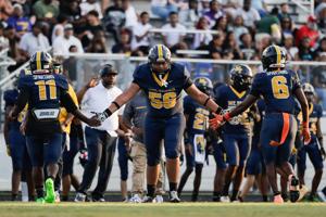 Mount Tabor Football Team Claims Close Victory Against North Davidson