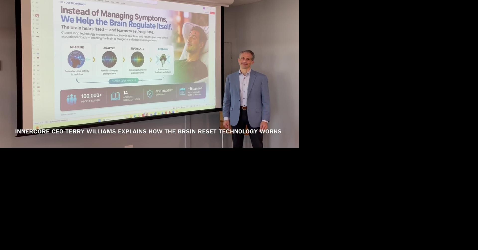 Innercore CEO Terry Williams discusses how brain reset technology wot