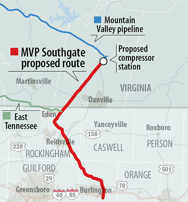 Is Proposed Pipeline Through Triad In Trouble State And Regional News Journalnow Com