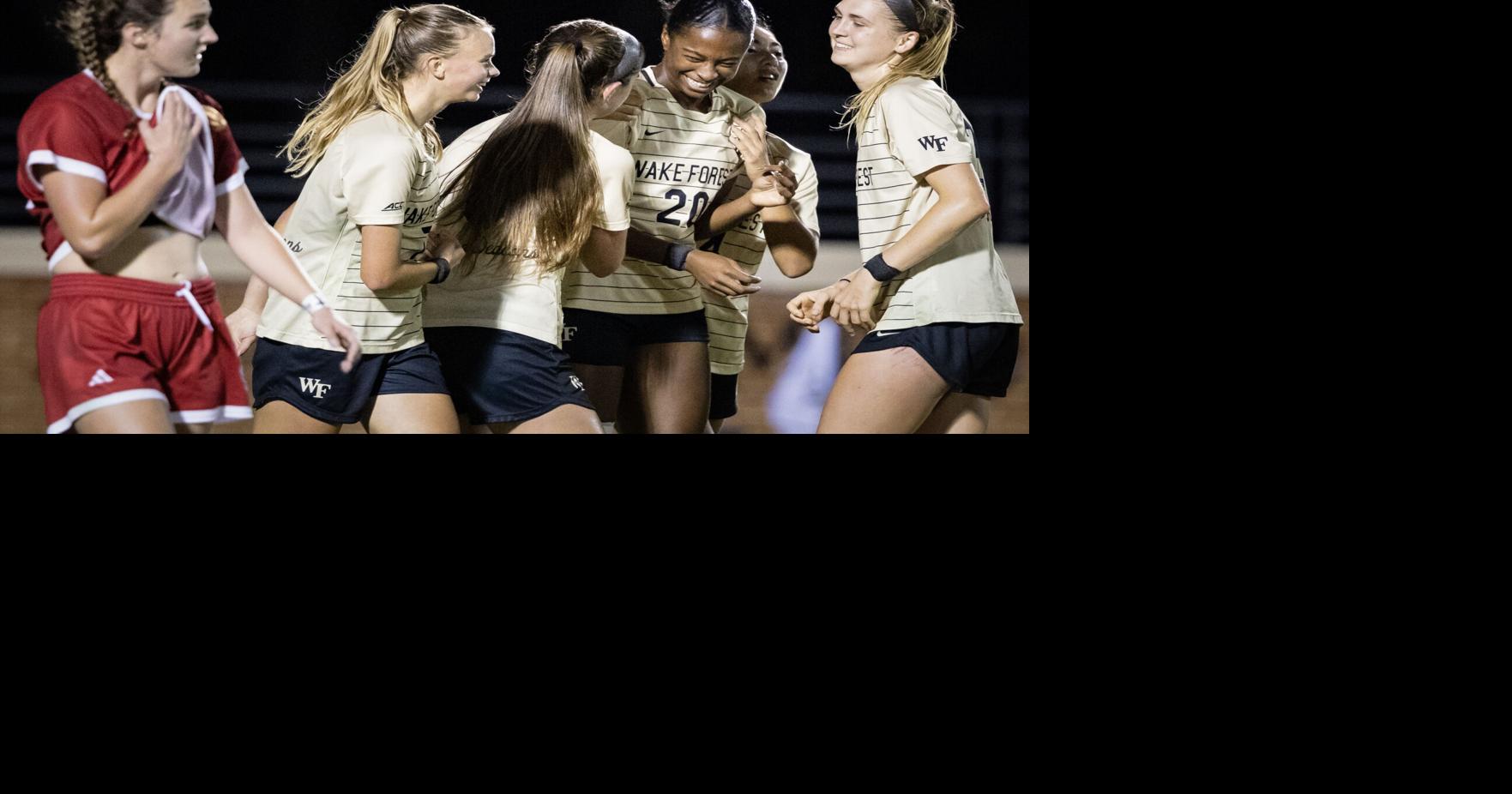 Wake Forest defeats N.C. State, 3-0, in women's soccer