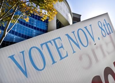 Vote Nov. 8th banner