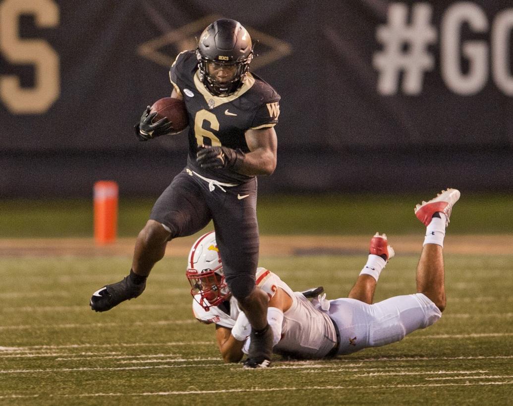 PHOTOS Wake Forest beats VMI, 4410, in season opener