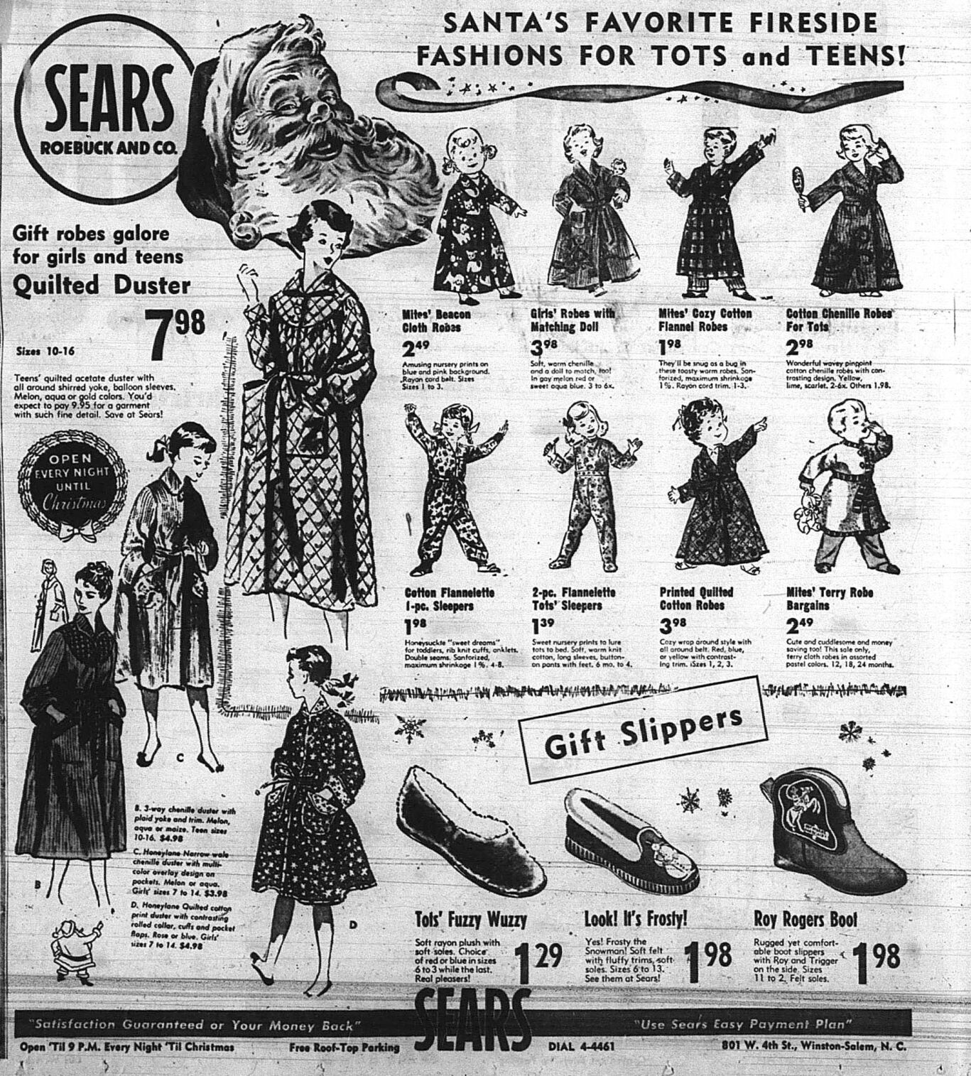 Sears hot sale duster robes