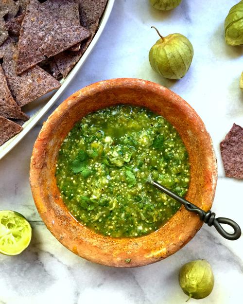 Tomatillo Chicken Stew