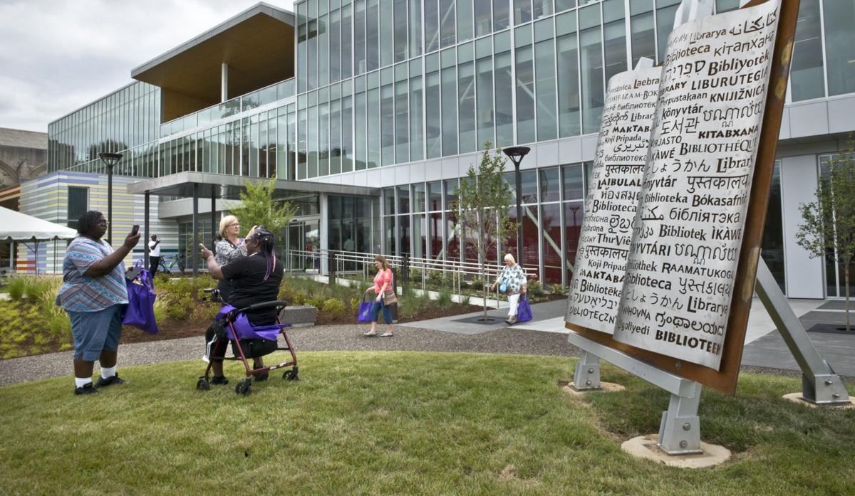 Hundreds Attend Opening Of New Forsyth County Central Library Local News Journalnow Com