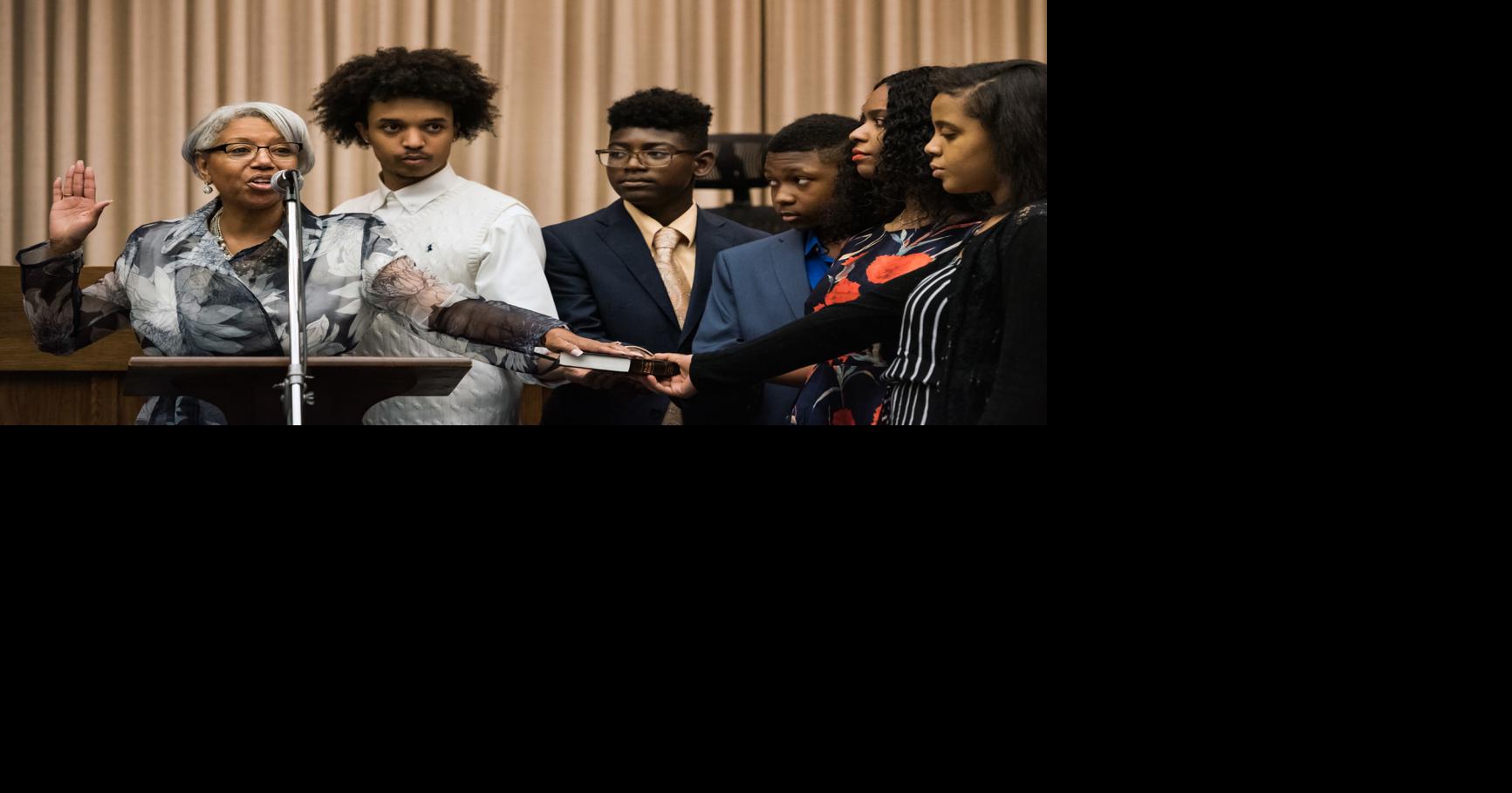 Photos: Renita Thompkins Linville sworn in as Forsyth County Clerk of Court