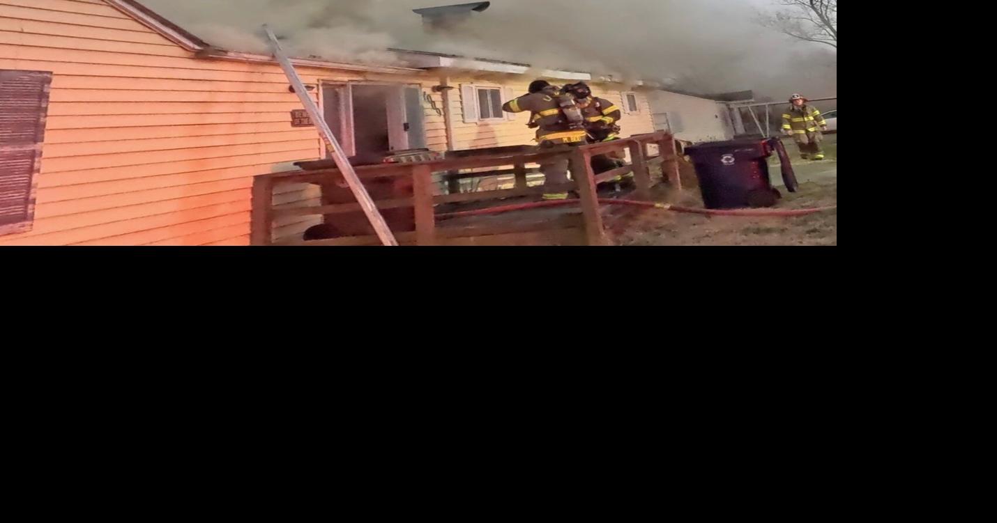 Three adults, and a child escape house fire in Lexington
