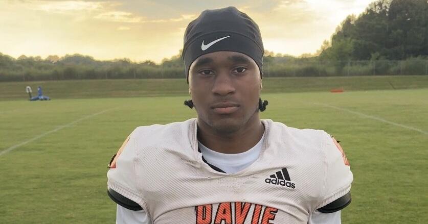 Braxton Bowling, Davie County football