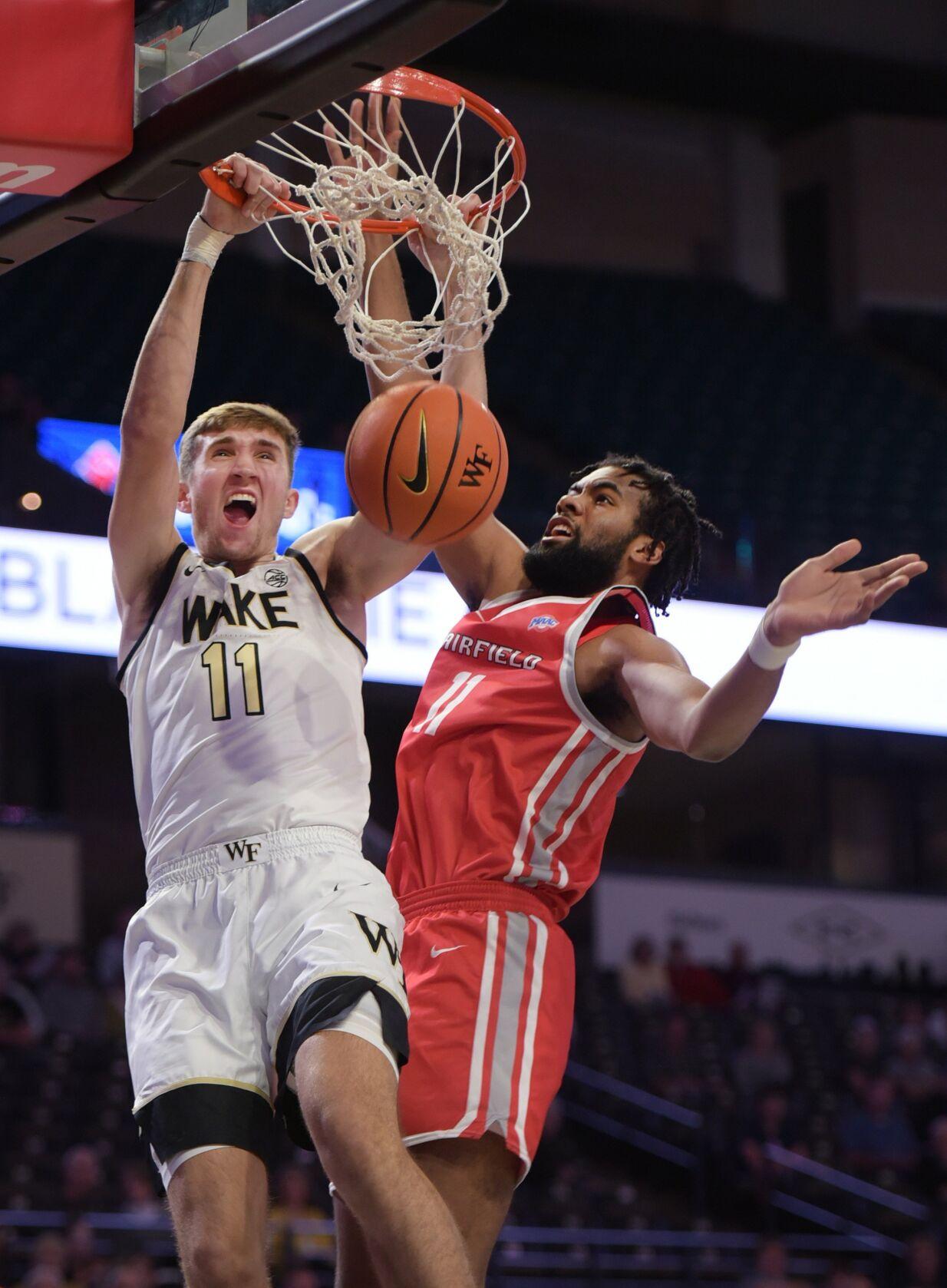 PHOTOS Wake Forest, Fairfield men's basketball