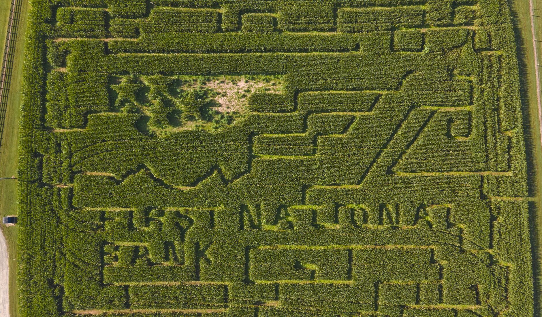 Alpha Omega corn maze