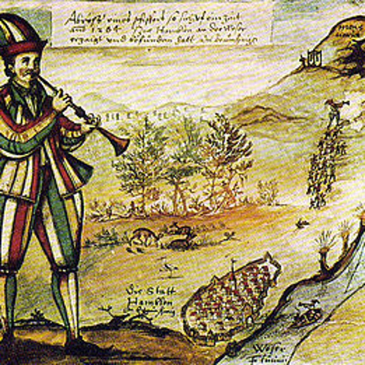 Randell Jones A Pied Piper Leads Away The Gullible